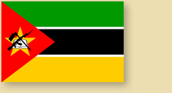 Mosambik Unabhängigkeitstag Fahne Flag Drapeau 