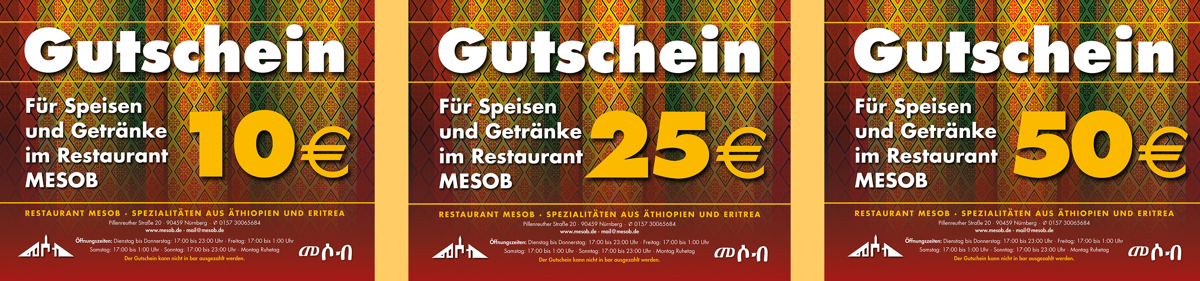 Äthiopisches Restaurant Mesob Nürnberg